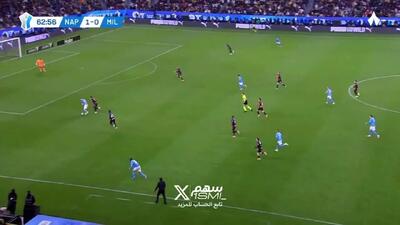 گل دوم ناپولی به میلان +ویدئو