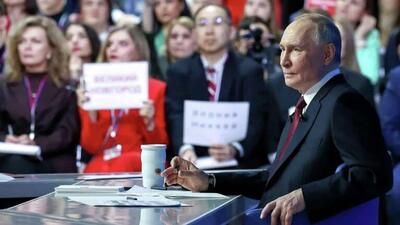  ولادیمیر پوتین کنفرانس مطبوعاتی گسترده پایان سال خود را که بیش از 4 ساعت به طول انجامید، به پایان رساند