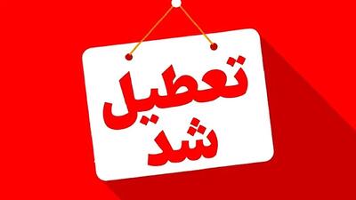  تمام مدارس و دانشگاه‌ها این استان ها شنبه ۲۹ آذر تعطیل شد