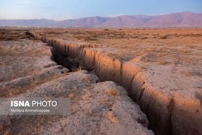 عمیق‌ترین شکاف فرونشست کشور - نیشابور