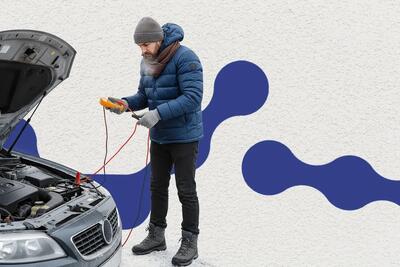 چگونه از خوابیدن باتری ماشین در زمستان جلوگیری کنیم؟