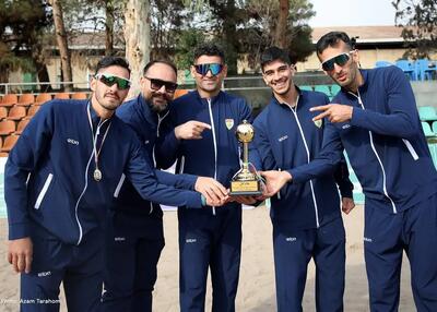 یک تیم در والیبال ایران هت‌تریک کرد