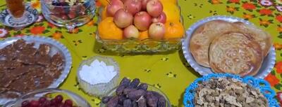  مُشکفی و توآرده؛ خوراکی‌های سنتی شب‌نشینی‌ و‌ شب یلدایی