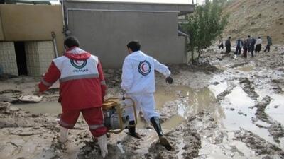  امدادرسانی به ۵۶ نفر سیلزده در جنوب سیستان و بلوچستان