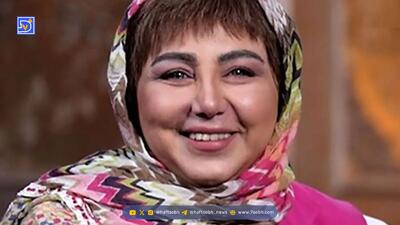  بهنوش بختیاری با یک تیپ یلدایی در ویژه برنامه تلویزیون