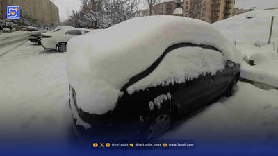 ارتفاع برف در کنگ خراسان از نیم متر هم گذشت+ فیلم