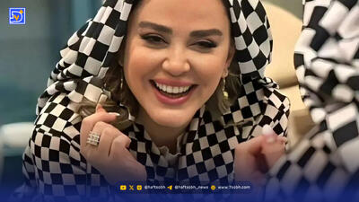  لباس مجلسی بهاره رهنما در دورهمی هنرمندان مشهور