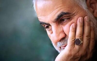 شعار بزرگداشت سالگرد شهید سلیمانی