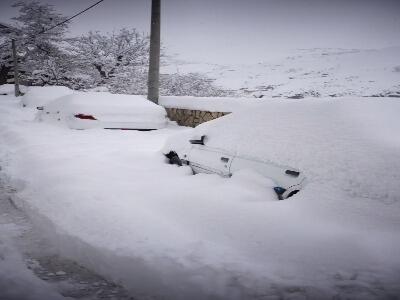 بارش ۶۰ سانتی‌متری برف در کنگ خراسان رضوی!