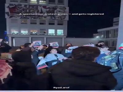  برگزاری تجمع گسترده در برلین در حمایت از فلسطین
