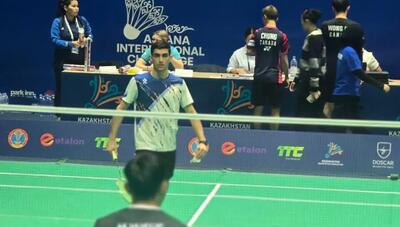 وداع بدمینتون‌باز ایران با جام قزاقستان؛ «علی حیاتی» در مرحله یک‌هشتم نهایی متوقف شد