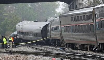  واژگونی قطار باری در ایالت وایومینگ آمریکا (فیلم)