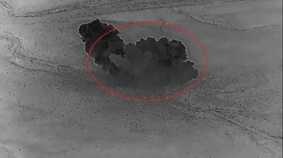  انتشار تصاویر پنتاگون از حمله به ۷۰ هدف داعش در سوریه (فیلم)