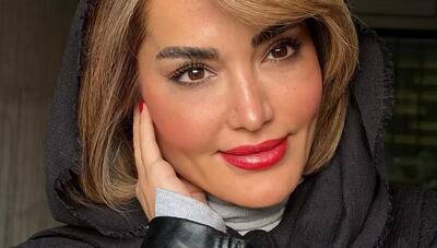 فوتوشوت جدید سولماز حسینی با استایل متالیک و چرم (عکس)