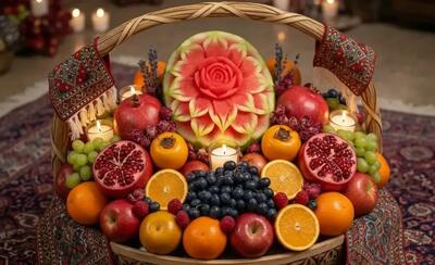  جدیدترین سبک‌ های میوه‌ آرایی برای یلدای عروس
