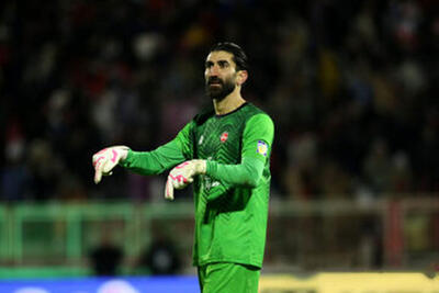 استوری علیرضا بیرانوند پس از بازی تراکتور - پرسپولیس