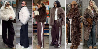  کت‌های خزدار را چطور ست کنیم؟ ۳۰ ایده برای پوشیدن کت‌های ترندی سال - چی بپوشم