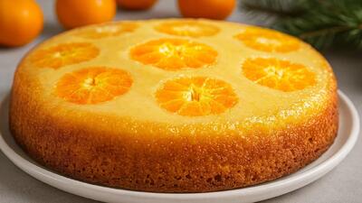  طرز تهیه کیک تر نارنگی فقط در ۵ دقیقه؛ کیک سریع و خوشمزه