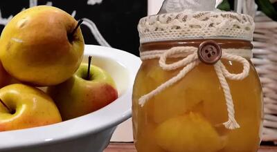  دستور تهیه مربای سیب خوش عطر بدون شکرک که واقعا طعمش از بهشت ​​میاد !