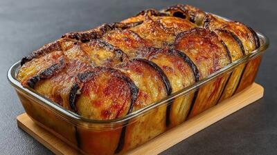  دیگه بادمجان سرخ نکنید / طرز تهیه غذای مجلسی با بادمجان