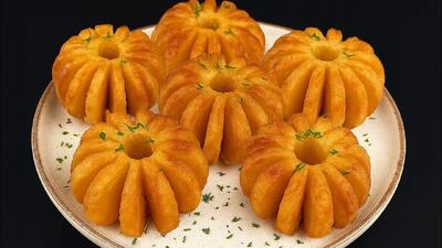  طرز تهیه شکوفه های بزرگ سیب زمینی / دیگه سیب زمینی ساده نخورید