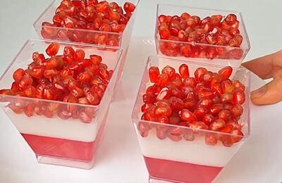  ژله انار برای شب یلدا؛ با دستوری ساده!
