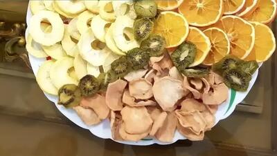  طرز تهیه چیپس سالم میوه ای : آموزش درست کردن میوه خشک به ساده ترین روش !