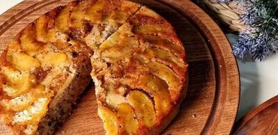  طرز تهیه کیک سیب با دارچین و گردو، این کیک یکی از خوشمزه ترین هاست !