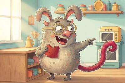 هیولای رنگین کمان: قصه ای از کشف رنگ ها با مزه های جدید