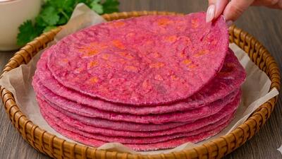  طرز تهیه نان لبو بدون نیاز به آرد، بدون شکر، بدون مخمر بدون تخم مرغ