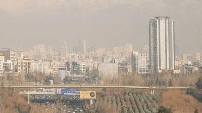 هشدار سطح زرد هواشناسی؛ هوای تهران تا چهارشنبه آلوده می‌شود