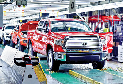 فروش تولیدات آمریکایی تویوتا در ژاپن