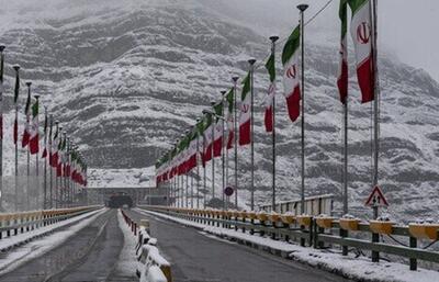 جاده چالوس بسته شد