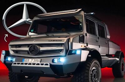 ببینید/ یونیماگ؛ لوکس‌ترین آفرودر آلمانی توسط مرسدس بنز معرفی شد