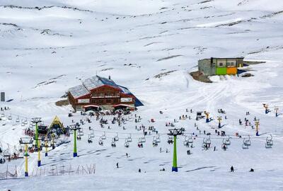 پیست اسکی توچال بازگشایی شد