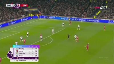 ببینید؛ خلاصه بازی تاتنهام 1 - لیورپول 2