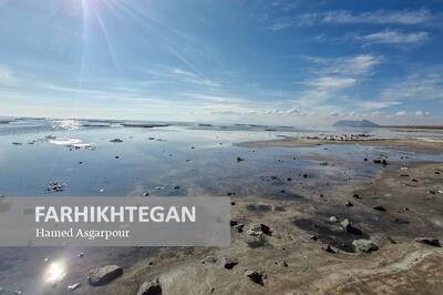 بارندگی های اخیر کمی به دریاچه ارومیه جان دوباره داد