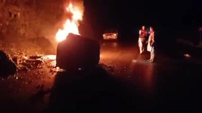 فیلم | ریزش کوه در محور ایرانشهر-سرباز؛ تردد مختل شد