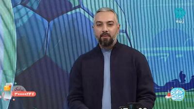 کنایه‌های مجری به دو بازیکن جنجال ساز بازی تراکتور - پرسپولیس