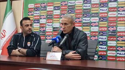 نشست خبری یحیی گل محمدی بعد از برد مقابل چادرملو