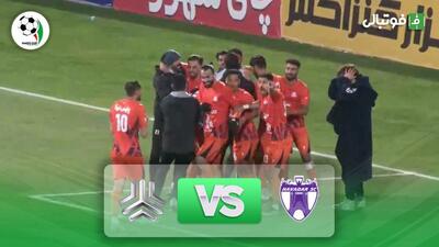 خلاصه بازی هوادار 2-2 سایپا (پنالتی 6-7)