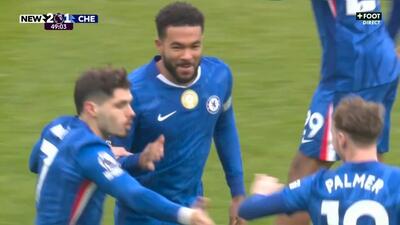 گل اول چلسی به نیوکاسل (سوپرگل ریس جیمز)