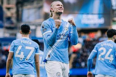 منچسترسیتی با درخشش هالند صدرنشین شد