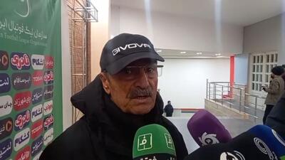 صحبتهای جلال چراغپور بعد از دیدار جام حذفی مقابل گل گهر