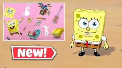 باب اسفنجی سرانجام به Fortnite آمد