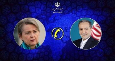 گفت‌وگوی تلفنی عراقچی با وزیر امور خارجه انگلیس