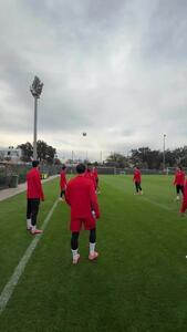 ویدئو: بازگشت اشرف حکیمی‎ ‎به تمرینات گروهی تیم ملی مراکش