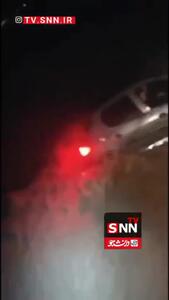  تصاویر نفسگیر از نجات سرنشینان خودرو در سیل طبس