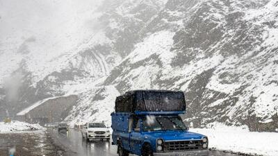 برف سنگین در ۴ استان/ تردد تنها با زنجیر چرخ امکان‌پذیر است!
