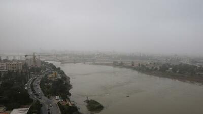 هوای اهواز و کارون قرمز شد